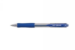 PEN UNI LAKNOCK SN100 BP RETRACT FINE 0.7MM BLUE