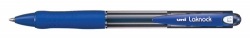 PEN UNI LAKNOCK SN100 BP RETRACT MEDIUM 1.0MM BLUE