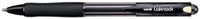 PEN UNI LAKNOCK SN100 BP RETRACT BROAD 1.4MM BLACK