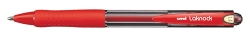 PEN UNI LAKNOCK SN100 BP RETRACT BROAD 1.4MM RED