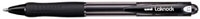 PEN UNI LAKNOCK SN100 BP RETRACT MEDIUM 1.0MM BLACK