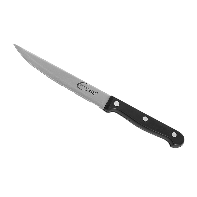 KNIVES CONNOISSEUR UTILITY 12CM SERRATED