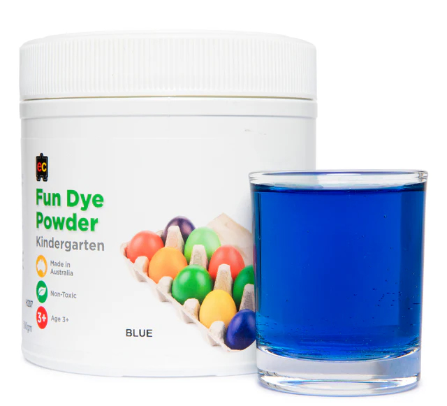 SP- FUN DYE CRAFT POWDER BLUE 500G NON-TOXIC EDVANTAGE