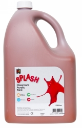 SP - PAINT EC 5L SPLASH CLASSROOM ACRYLIC CHOC FUDGE (BROWN)