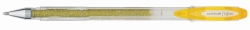 PEN UNI SIGNO UM120SP GEL RB SPARKLING GLITTER 1.0MM GOLD