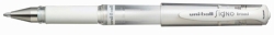 PEN UNI SIGNO UM153 GEL RB BROAD 1.0MM WHITE
