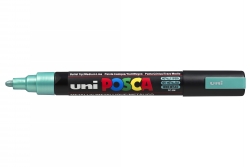 MARKER UNI POSCA PAINT PC5M MEDIUM BULLET TIP METALLIC GREEN