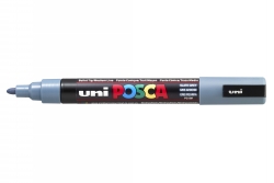 MARKER UNI POSCA PAINT PC5M MEDIUM BULLET TIP SLATE GREY