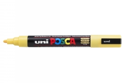 MARKER UNI POSCA PAINT PC5M MEDIUM BULLET TIP STRAW YELLOW