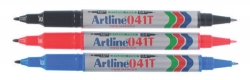 MARKER ARTLINE 041T TWIN TIP RED