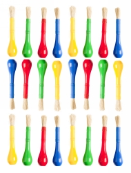 SP - PAINT BRUSH MY FIRST PAINT BRUSH 120MM SCHOOL PACK (24) BULB HANDLE EDVANTA