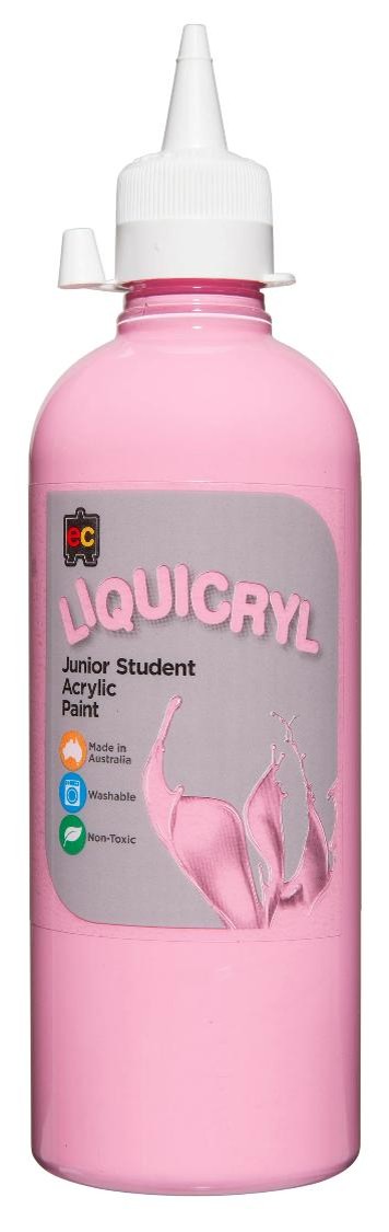 SP-PAINT EC 500ML LIQUICRYL JUNIOR STUDENT ACRYLIC PINK