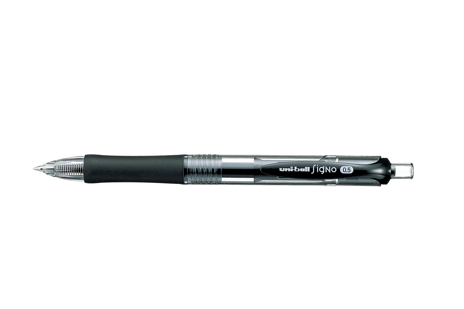 PEN UNI SIGNO RETRACT UM152M GEL RB MICRO 0.5MM BLACK