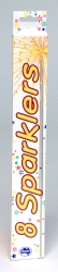 SPARKLERS ALPEN 25CM PK8