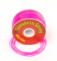 SP- CRAFT SPAGHETTI STRING EC 1MMX60M FLURO PINK