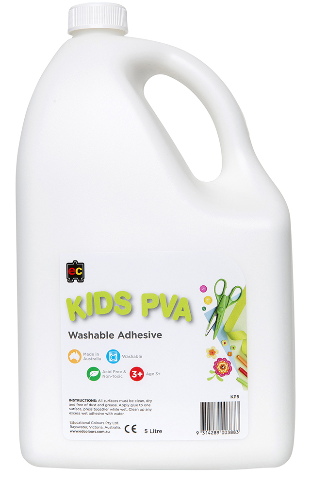 GLUE EC 5L KIDS PVA WASHABLE