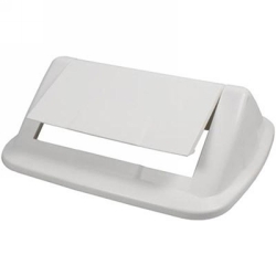 SP- BIN LID ITALPLAST 32L 327X367X118MM SWING TOP WHITE