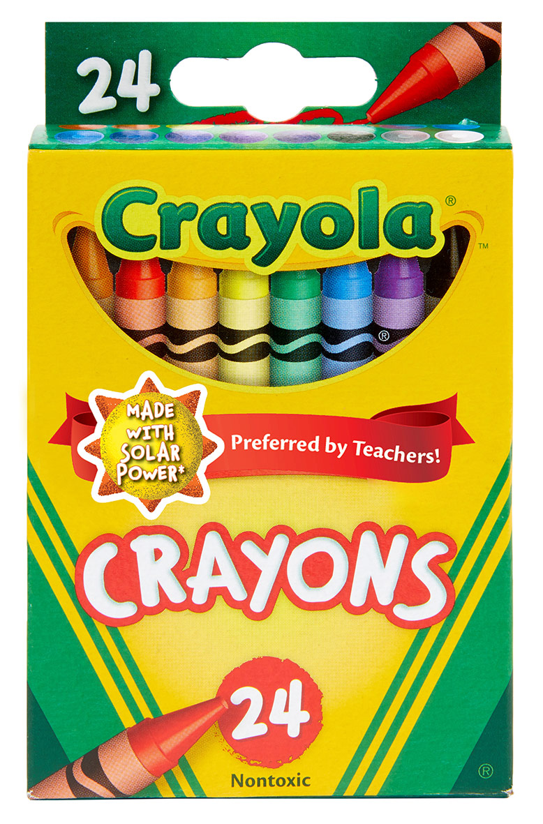 CRAYONS CRAYOLA REGULAR PK24