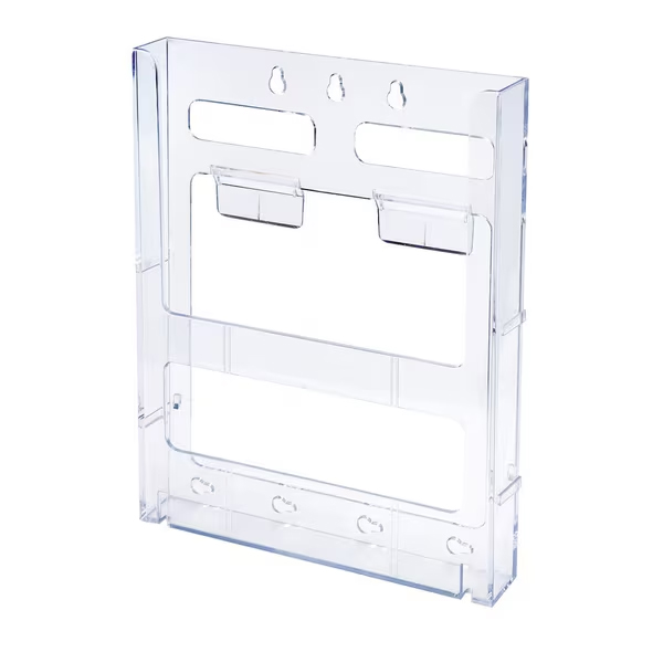BROCHURE HOLDER DEFLECTO A4 LIT-LOC
