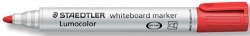 MARKER WHITEBOARD STAEDTLER LUMOCOLOR 351 2MM BULLET RED