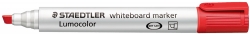 SP- MARKER WHITEBOARD STAEDTLER LUMOCOLOR 351B CHISEL TIP RED