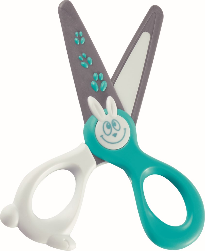 SCISSORS MAPED 12CM PLASTIC SECURITY KID SAFE