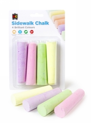 SP- CHALK SIDEWALK EC FLURO PK4