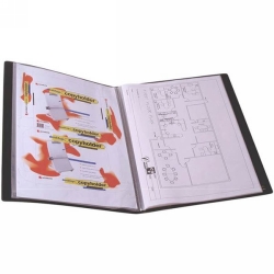 DISPLAY BOOK PROTEXT A3 20P FIXED INSERT COVER/SPINE BLACK