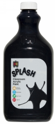 PAINT EC 2L SPLASH CLASSROOM ACRYLIC LICORICE (BLACK)