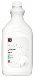PAINT EC 2L SPLASH CLASSROOM ACRYLIC SNOWBALL (WHITE)