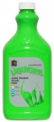 SP - PAINT EC 2L FLUORESCENT LIQUICRYL JUNIOR ACRYLIC GREEN
