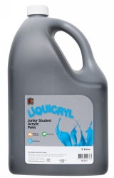 SP- PAINT EC 5L LIQUICRYL JUNIOR STUDENT ACRYLIC BLACK