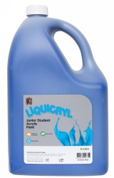 SP - PAINT EC 5L LIQUICRYL JUNIOR STUDENT ACRYLIC BRILLIANT BLUE