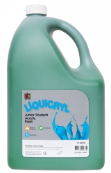 SP- PAINT EC 5L LIQUICRYL JUNIOR STUDENT ACRYLIC BRILLIANT GREEN