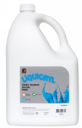 SP- PAINT EC 5L LIQUICRYL JUNIOR STUDENT ACRYLIC WHITE