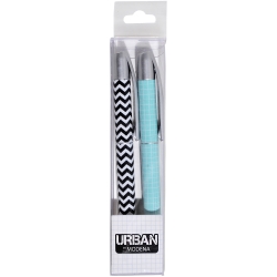 PEN BP URBAN BY MODENA PLASTIC PRINTED METRO PK2