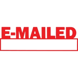 X-STAMPER 1650 EMAILED/DATE