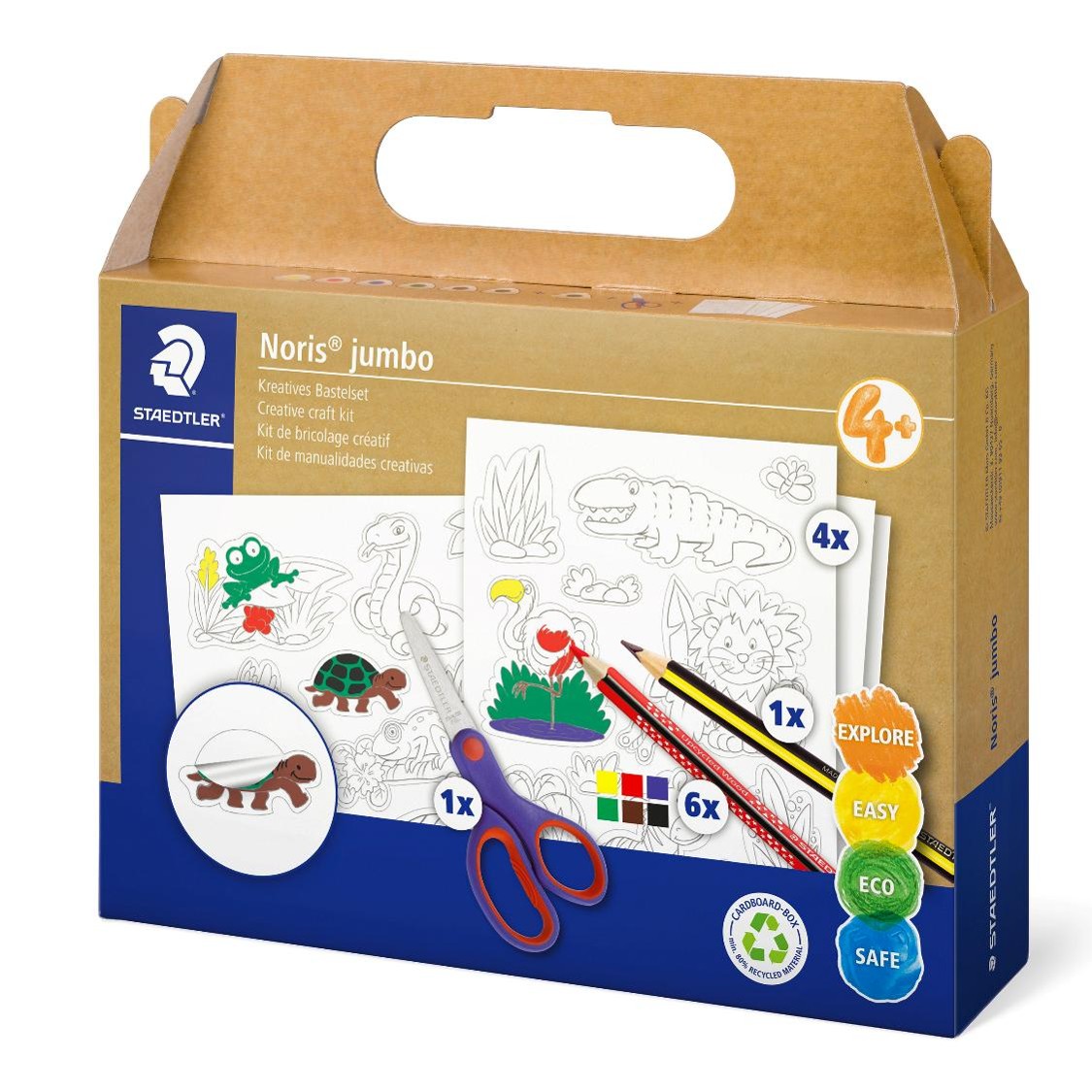 CRAFTING SET STAEDTLER JUMBO NORRIS STICKER