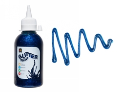 SP - PAINT EC 250ML GLITTER BLUE