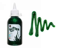 SP - PAINT EC 250ML GLITTER GREEN