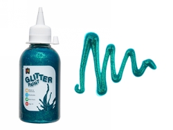 SP - PAINT EC 250ML GLITTER TURQUOISE