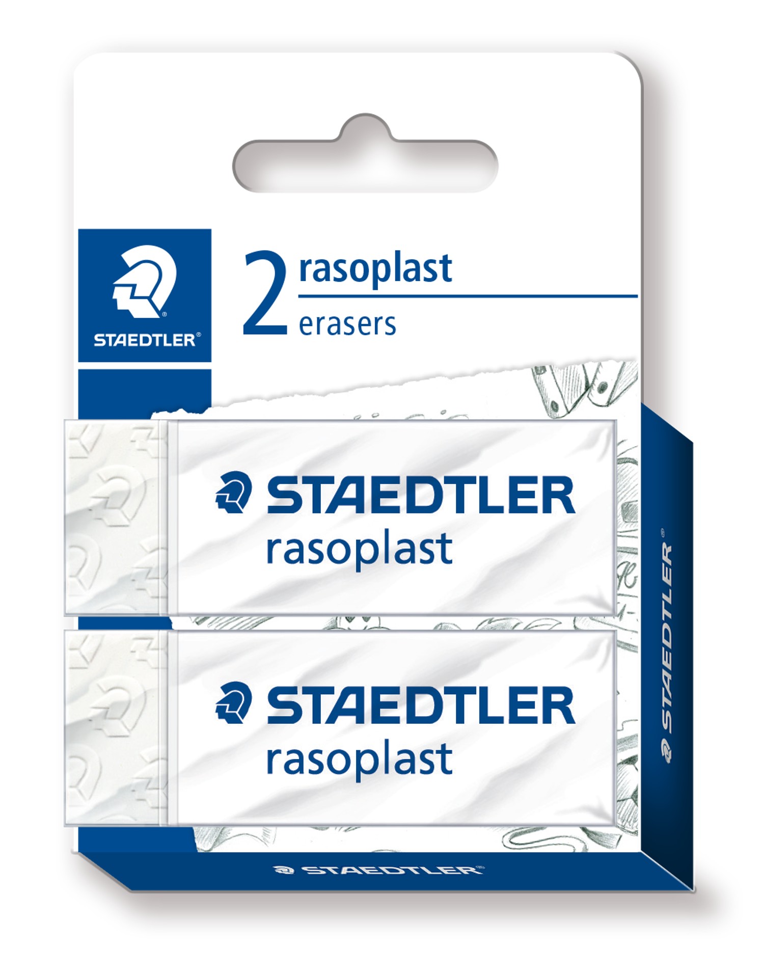 ERASER STAEDTLER RASOPLAST LARGE 526B20 CARD2