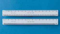 RULER KENT DOUBLESIDED HANDSCALE 61M