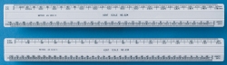 RULER KENT DOUBLESIDED HANDSCALE 63M