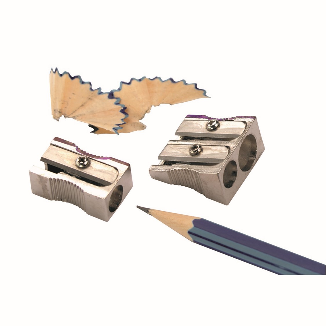 SP- PENCIL SHARPENER DOUBLE METAL MARBIG 975202