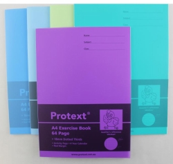 EXERCISE BOOK PROTEXT A4 PP 64PG 18MM DOTTED THIRDS + MARGIN CHICKEN
