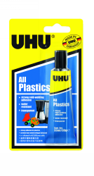 GLUE UHU ALL PLASTICS UNIVERSAL 33ML