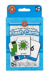 SP- FLASH CARDS LCBF 87X123MM COLOURS/SHAPES/EARLY NUMBERS