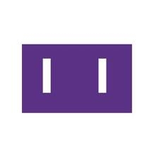 SP- LABELS COLOUR CODING AVERY 25X38MM I SIDE TAB PURPLE PK180