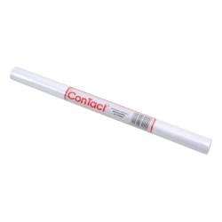 BOOK COVERING CONTACT S/ADHESIVE 1MX450MM 50 MICRON CLEAR